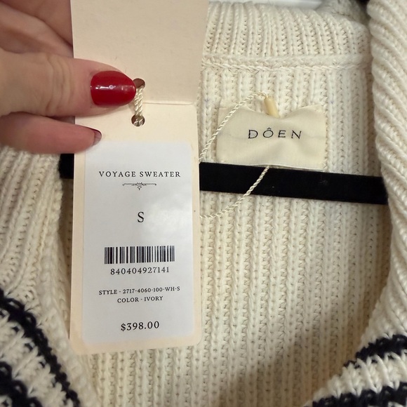 Doen Voyage sailor Sweater, size S - Picture 6 of 6
